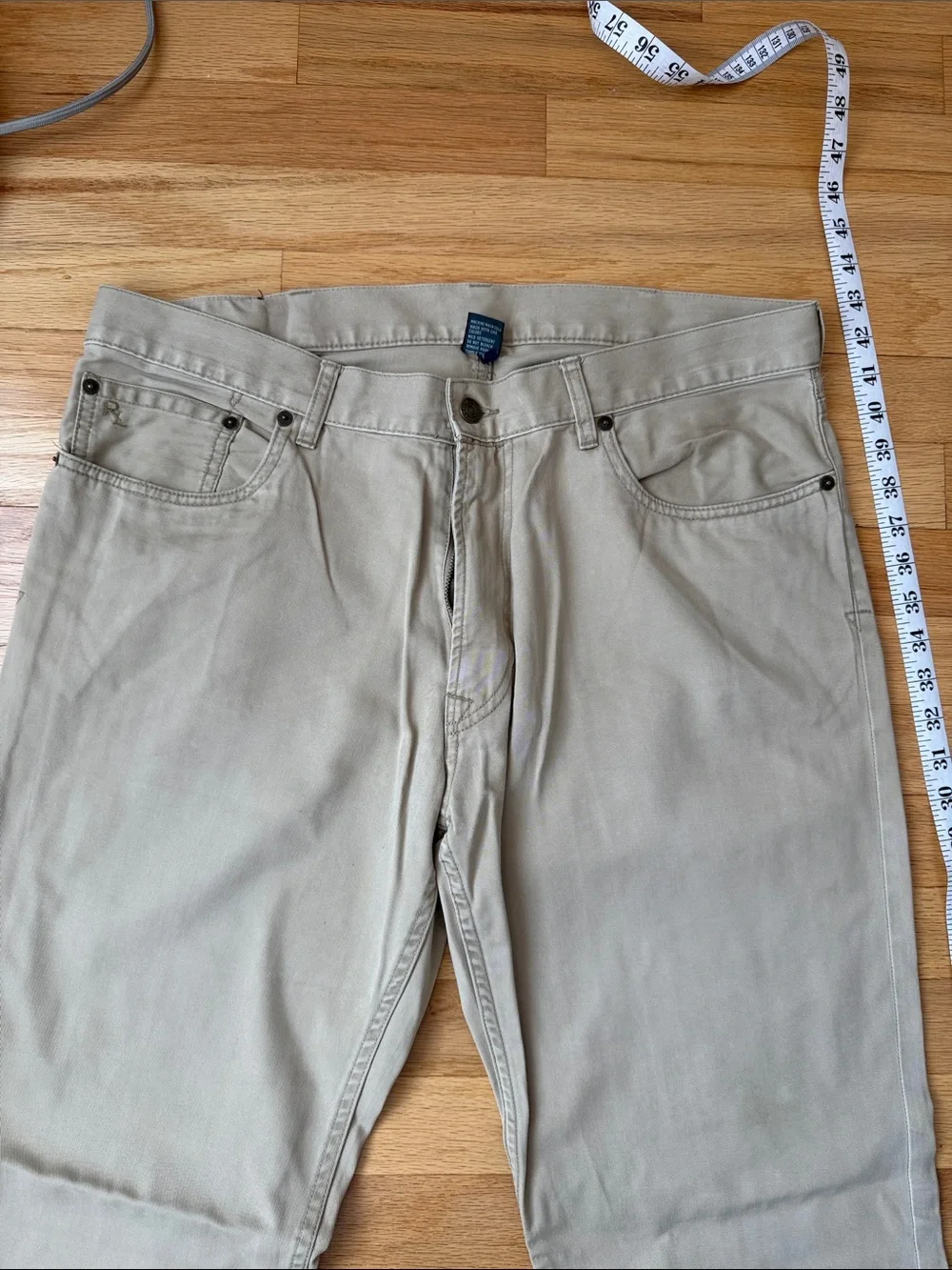 Polo by Ralph Lauren Beige Straight Chinos